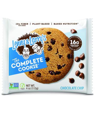 Lenny & Larry's Complete Cookie - Chocolate Chip - 1 Cookie | High-Protein, Vegan Snack - Buy Online on SooperMarket.com