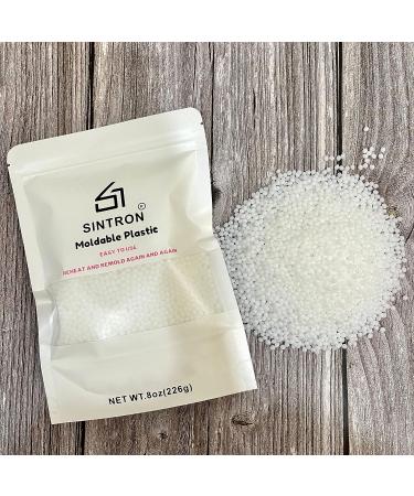 Sintron Moldable Plastic Clay - 8 oz Thermoplastic Beads for DIY Modeling - White - Buy Online on SooperMarket.com