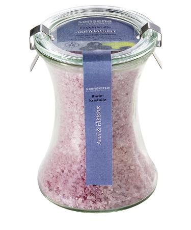 sensena bath crystals "Acai and Hibiscus" 1 pack (1 x 360 g)