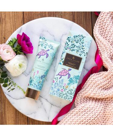 Sara Miller Exfoliating Shower Gel - White Tea Ginger & Eucalyptus 150ml | Revitalize & Refresh Your Skin - Buy Online on SooperMarket.com