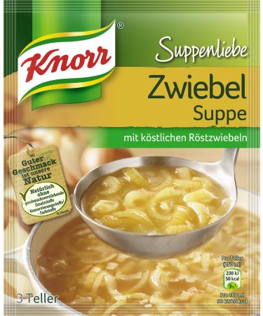 Knorr Soup Love Onion Soup 15 x 3 Plates (15 x 46g) Onion Soup 46 g (Pack of 15)