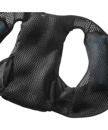 Salomon Active Skin 8 Unisex Hydration Vest for Trail Running Hiking & MTB - Includes Hydration Bottles - Black/Metal/Black - Buy Online on SooperMarket.com
