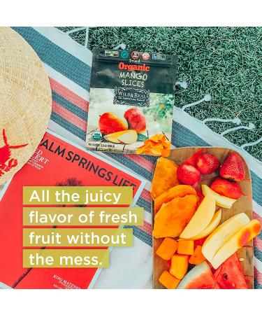 Organic Sun Dried Mangos 3.5oz (Pack of 6) | Kosher & Non-GMO - Buy Now! - Buy Online on SooperMarket.com