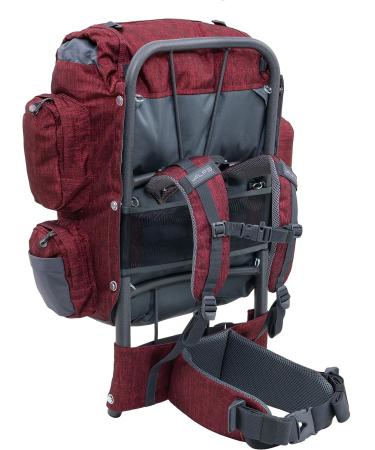 ALPS Mountaineering Rock 34L Backpack - Heather Red/Gray | 34 Liters - Buy Online on SooperMarket.com