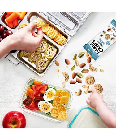 ParmCrisps Ranch Cheese Parm Crisps & Nuts Snack Mix - High-Protein On-the-Go Snack with Almonds, Cashews, and Pistachios - Low Carb, Gluten Free, Low Sugar - 1.5 oz (Pack of 6) - Buy Online on SooperMarket.com