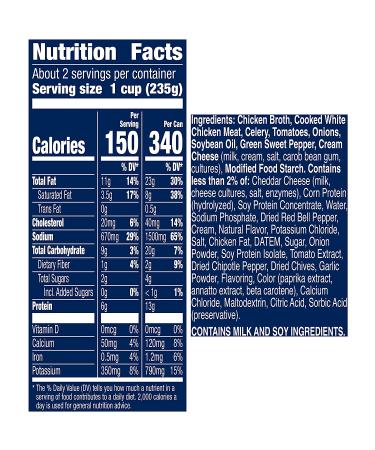 Progresso Soup  Traditional  Chicken Cheese Enchilada Flavor  Gluten Free  18.5 oz (Pack of 12) - Buy Online on SooperMarket.com