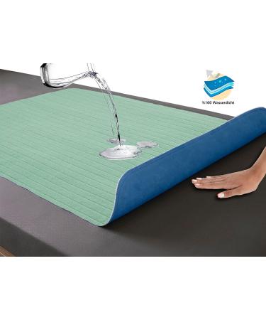 Buy A&F Incontinence Edition 40x75 (2-Pack) - 4-Layered Washable Hospital Pads with 26280ml/m Suction Power for Baby Beds & Cots - Buy Online on SooperMarket.com