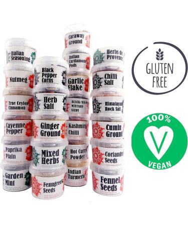 Nature Kitchen Basil 200g: Gluten-Free Vegan Seasoning Spices for Everyday Cooking - Marinades, Sauces, Frying, Baking, Grilling - Buy Online on SooperMarket.com