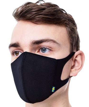 Airinum Lite Air Mask | Reusable Face Mask Washable Cover Mask for Men Women and Kids X-Small Stormy Black