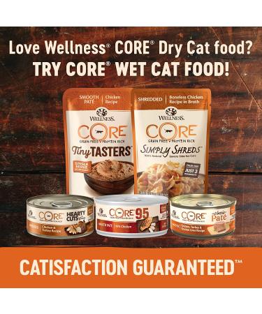 Wellness CORE Grain-Free Dry Cat Food - Turkey & Chicken Recipe, High Protein, Natural, 5lb - Buy Online on SooperMarket.com