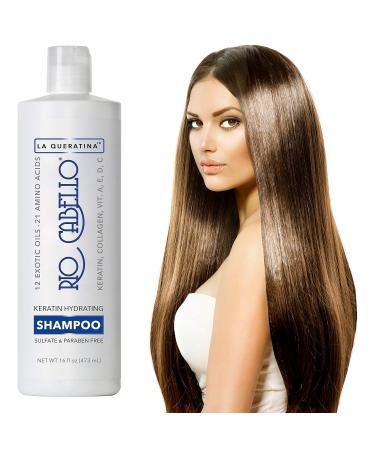 Keratin Hydrating Shampoo & Conditioner Set | Sulfate Free Argan Oil 12 Oils Biotin & Keratin - Best for All Hair Types - Buy Online on SooperMarket.com