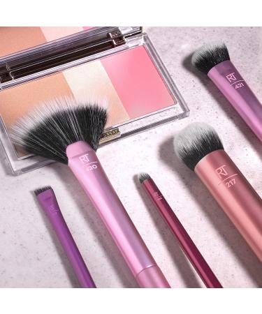 Real Techniques Artist Essentials 5-Piece Makeup Brush Set - Professional Quality - Buy Online on SooperMarket.com