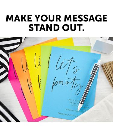 Astrobrights Color Cardstock -Bright Assortment 65 lb Cover Weight 8.5 x 11 Assorted 250/Pack - Buy Online on SooperMarket.com