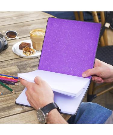 Articka Note 8x8 Hardcover Sketchbook | 120 Pages, 180GSM Paper, Ideal for Pencils & Charcoal | Square Hardbound Art Journal with Elastic Closure (Black) - Buy Online on SooperMarket.com