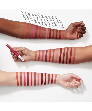Maybelline SuperStay Ink Crayon Matte Lipstick - 55 Make it Happen - Long-Lasting Rood - 14g | International Shipping Available - Buy Online on SooperMarket.com