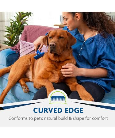 FURminator Undercoat Deshedding Tool for Dogs - Large, Removes Loose Hair, Combats Shedding - New Model - Buy Online on SooperMarket.com