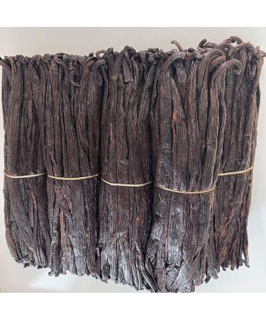 Grade B 5-7 Split Madagascar Vanilla Beans for Extract by FITNCLEAN VANILLA - Whole Bourbon NON-GMO Pods - Buy Online on SooperMarket.com