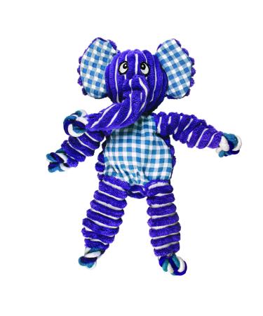 KONG - Floppy Knots Elephant - Internal Knotted Ropes and Minimal Stuffing for Less Mess - For Medium/Large Dogs Elephant Medium/Large