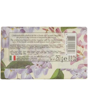 Nesti Dante Romantica Tuscan Wisteria & Lilac Natural Soap 250g - Enchanting Scent - Buy Online on SooperMarket.com