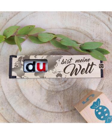 You Are My World Chocolate Bar Gift Box - Perfect Gift for Friends Girlfriend & Special Moments - Buy Online on SooperMarket.com