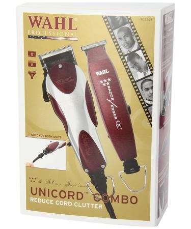 Wahl Professional 5 Star Unicord Combo: Corded Magic Clip Clipper + Razor Edger Trimmer - Buy Online on SooperMarket.com