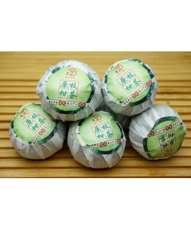 Green Orange Peel Pu-erh Tea | Tangerine Peel XiaoQingGan Tea Box | Independent Packing from GuangDong XinHui - Buy Online on SooperMarket.com