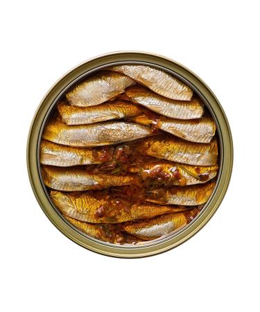 King Oscar Sardines in Olive Oil with Red Bell Pepper & Garlic - 3.75 oz - Buy Online on SooperMarket.com