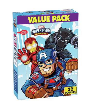 Avengers Fruit Flavored Snacks, Treat Pouches, Value Pack, 22 ct