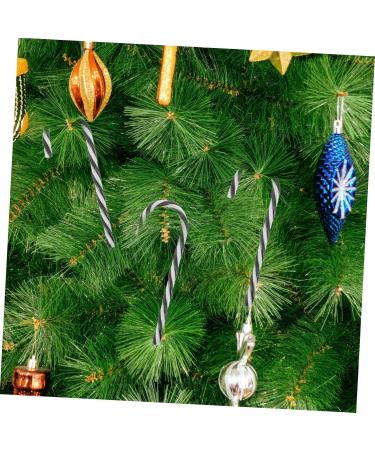 HOLIDYOYO 10pcs Candy Cane Set Canes for Tree Lollipops Large Candy Canes Edible Crutch Christmas Gold Plastic 12.00X4.50X0.70CM - Buy Online on SooperMarket.com
