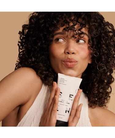 SEEN Curly Creme - Fragrance Free Curl Defining Styling Hair Cream for Sensitive Skin - Buy Online on SooperMarket.com