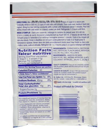Dr. Oetker Vanilla Pudding 3 Pack - Creamy and Delicious Dessert Mix - Buy Online on SooperMarket.com