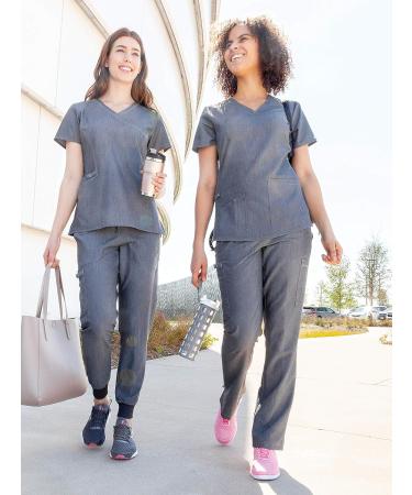 Med Couture Touch Women's Yoga 2 Cargo Pocket Pant in Black - X-Large - Buy Online on SooperMarket.com