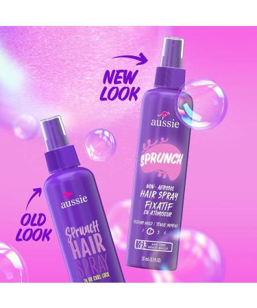 Aussie Sprunch Non-Aerosol Hair Spray for Curly Hair and Wavy Hair 8.5 fl oz - Buy Online on SooperMarket.com