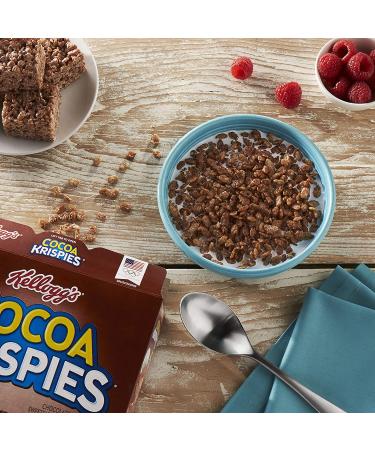 Discontinued Kellogg's Cocoa Krispies Cereal 15.5oz Box - Pack of 4 | Real Chocolate | Limited Edition - Buy Online on SooperMarket.com