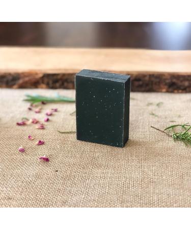 Handmade Dead Sea Mud Soap Bar with Activated Charcoal & Essential Oils - 4.5 oz | Aspen Kay Naturals - Buy Online on SooperMarket.com