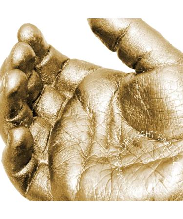 BabyRice Large Hand & Foot Casting Kit - Metallic Gold Paint Included - Buy Online on SooperMarket.com