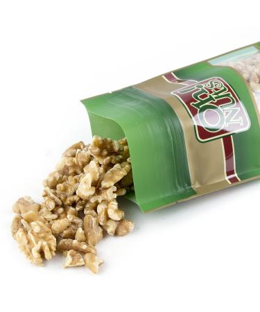 Oh! Nuts Dry Roasted Unsalted Walnuts | Packed in 2 LB Resealable Bulk Bag | Fresh & Healthy Keto Snacks | For gourmet Baking & Cooking, Salad, Smoothies 2 Pound (Pack of 1)