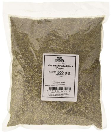 Old India Cracked Black Pepper 500 g 500 g (Pack of 1)