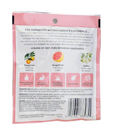 Aura Cacia Tangerine & Grapefruit Foam Bath - 2.5 oz - Buy Online on SooperMarket.com
