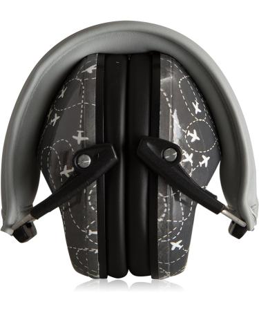 Designer Muted Hearing Protection for Kids - Adjustable Ear Muffs from Toddler to Teen, Aero Gray - Buy Online on SooperMarket.com