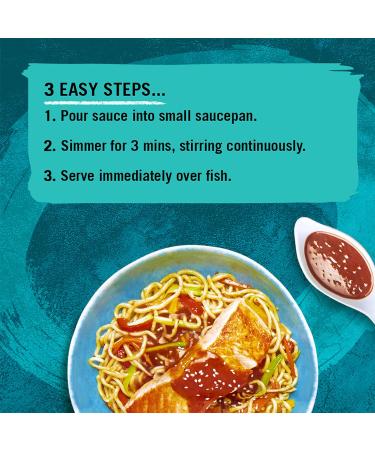 Schwartz Low Fat Dark Soy Sesame & Ginger Sauce for Fish 300g - Pack of 1 | Ginger Sesame 300g - Buy Online on SooperMarket.com