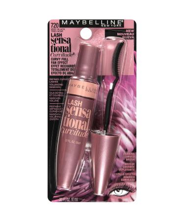 Maybelline Lash Sensational Curvitude Washable Mascara - Brownish Black 0.33 fl. oz. (Pack of 1) - Buy Online on SooperMarket.com