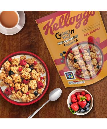 Kellogg's Crunchy Nut Red Berries Breakfast Granola 380g - Buy Online on SooperMarket.com