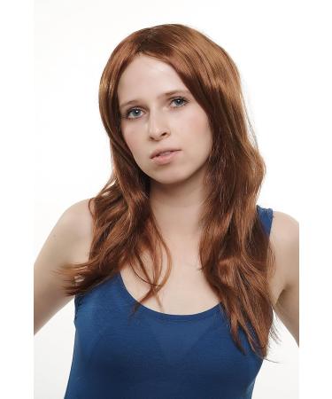 WIG ME UP SA017-30B130 Ladies Wig - Red Mix Straight Long with Middle Parting | Shop Internationally - Buy Online on SooperMarket.com