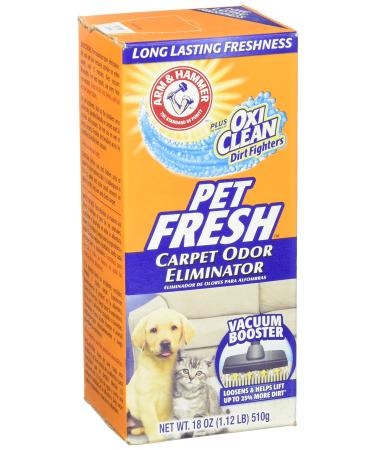 Arm & Hammer Pet Fresh Carpet Odor Eliminator Plus Oxi Clean Dirt Fighters 1.12 Lb