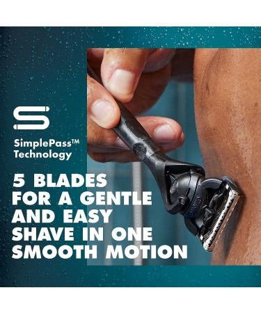 Gillette Intimate Manscape Razor for Men - Pubic Hair Manscaping Razor with 2 Refills - Buy Online on SooperMarket.com