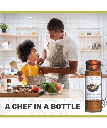 Gourmet Collection Fisherman's Seafood Spectacular Seasoning - Perfect for Crab, Salmon, Shrimp, Mussels, and Rice - Buy Online on SooperMarket.com
