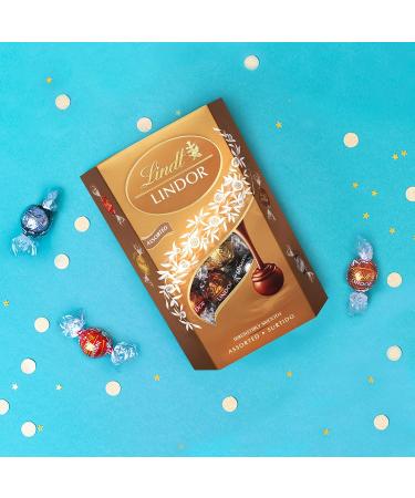 Lindt Lindor Assorted Chocolate Truffles Box - 337g | Buy Internationally | Gourmet Chocolates Online - Buy Online on SooperMarket.com