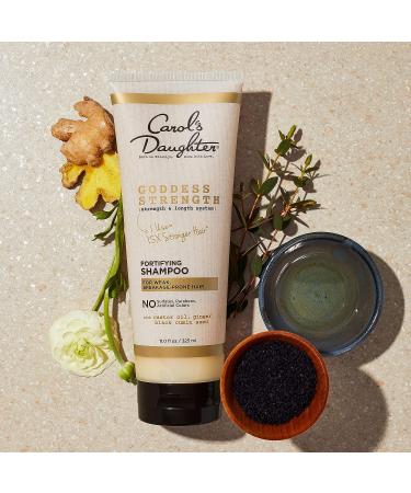 Carol's Daughter Goddess Strength Hair Care Gift Set - Shampoo, Conditioner, Leave In Conditioner & Treatment Oil with Castor Oil | Sulfate Free | 4 Products - Buy Online on SooperMarket.com