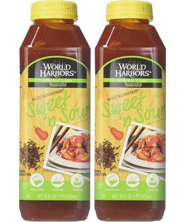 World Harbors Hawaiian Style Sauce 16 Fl Oz - Pack of 2 | Authentic Flavor - Buy Online on SooperMarket.com